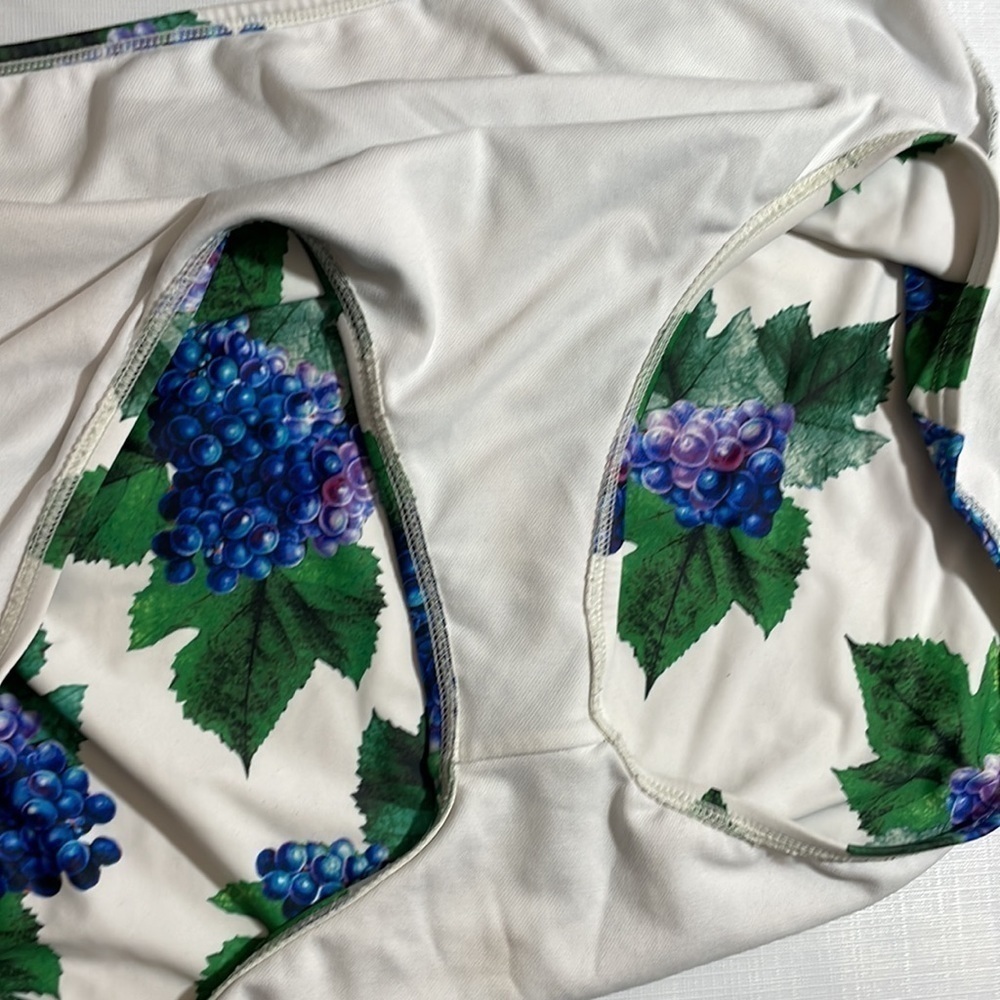 Gabi Fresh Swimsuits for All 2pc grape print bikini - Picture 5 of 10